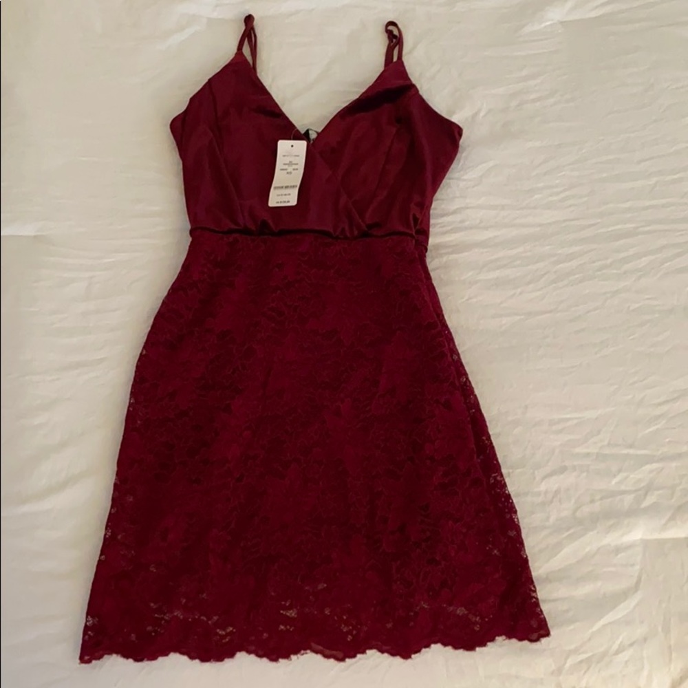 Bebe Amy Velvet Dress